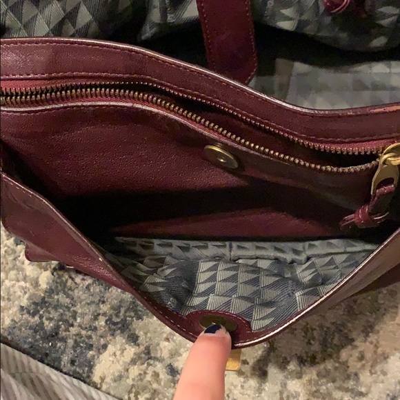 PROENZA SCHOULER PS1 MEDIUM IN BURGENDY - Picture 9 of 12